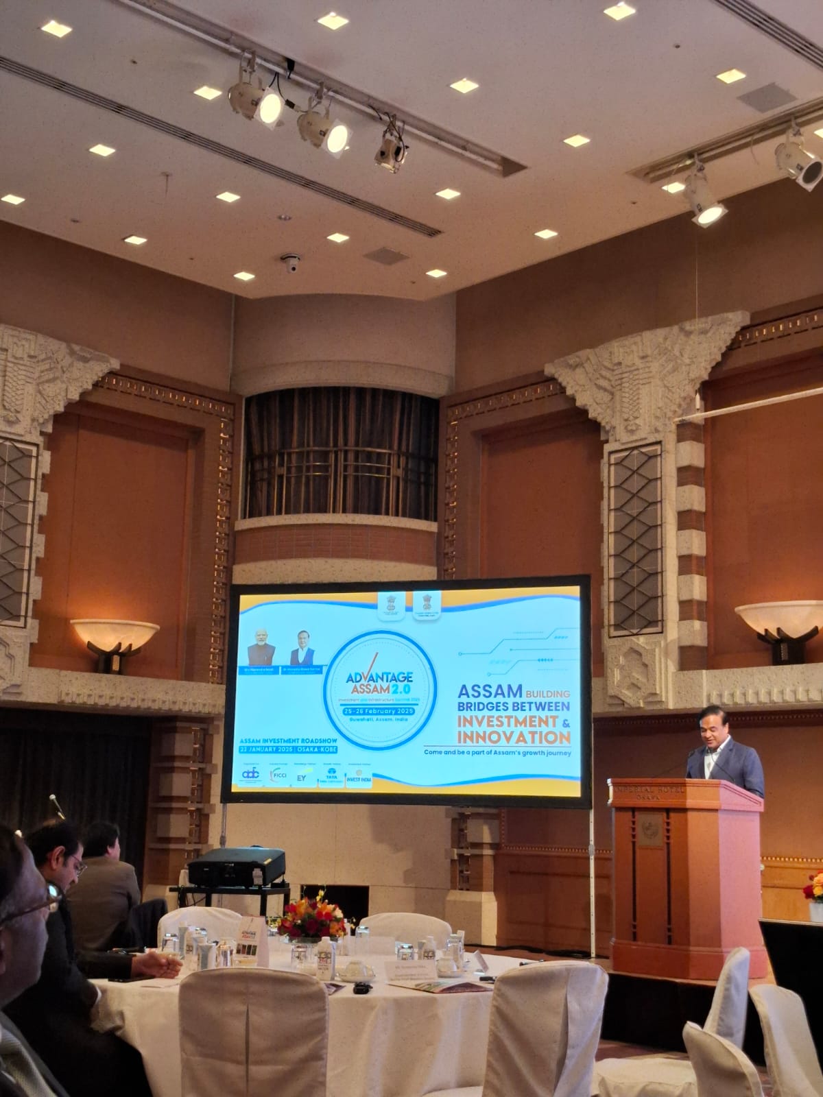 Showcasing Assam’s Potential at the Imperial Hotel, Osaka: Exploring New Frontiers in Global Business